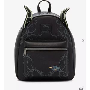 Loungfly Mini Backpack Disney Maleficent Glow in The Dark